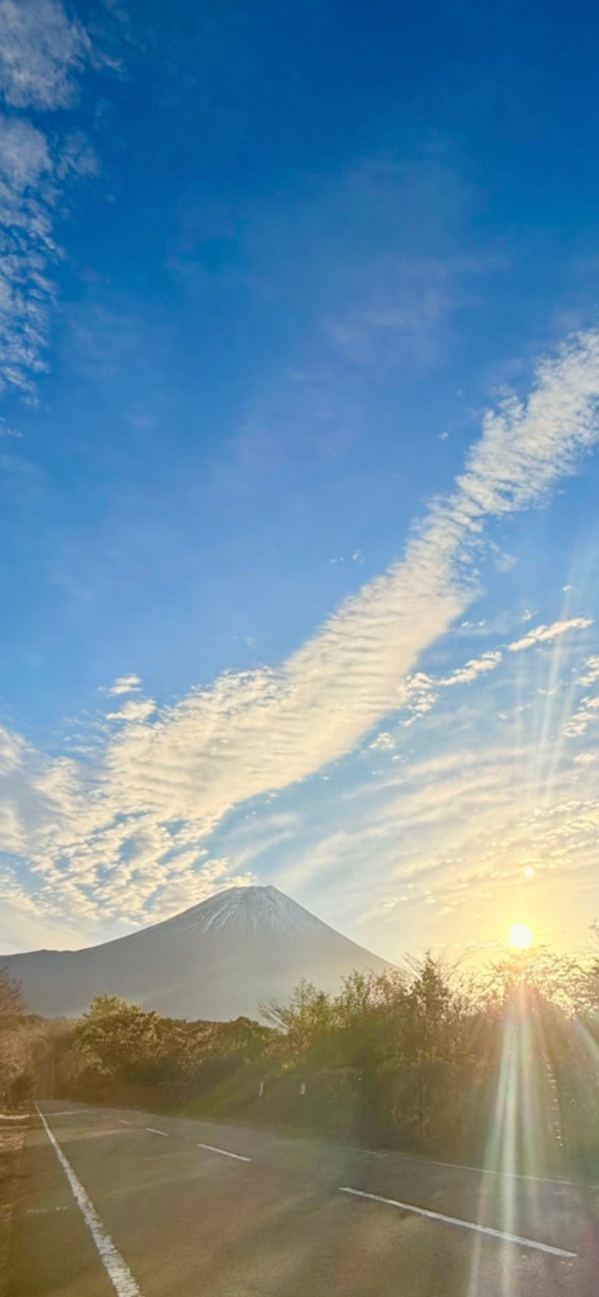 朝の富士山ドライブ。光の中で見えてきたもの。